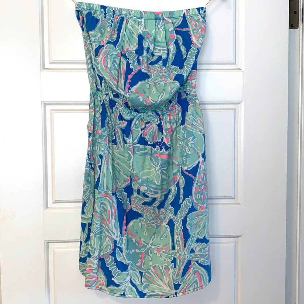 Lily Pulitzer strapless Dress in a size Small.